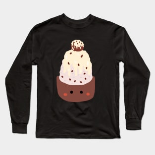 Red bean shaved ice Long Sleeve T-Shirt